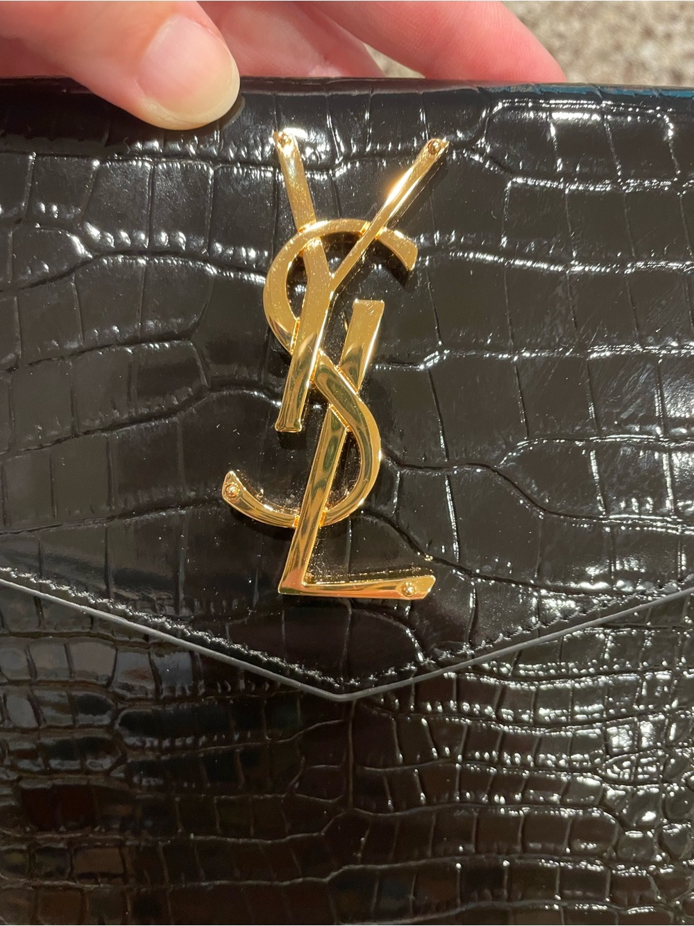 YSL Uptown Clutch - Picture 10 of 12